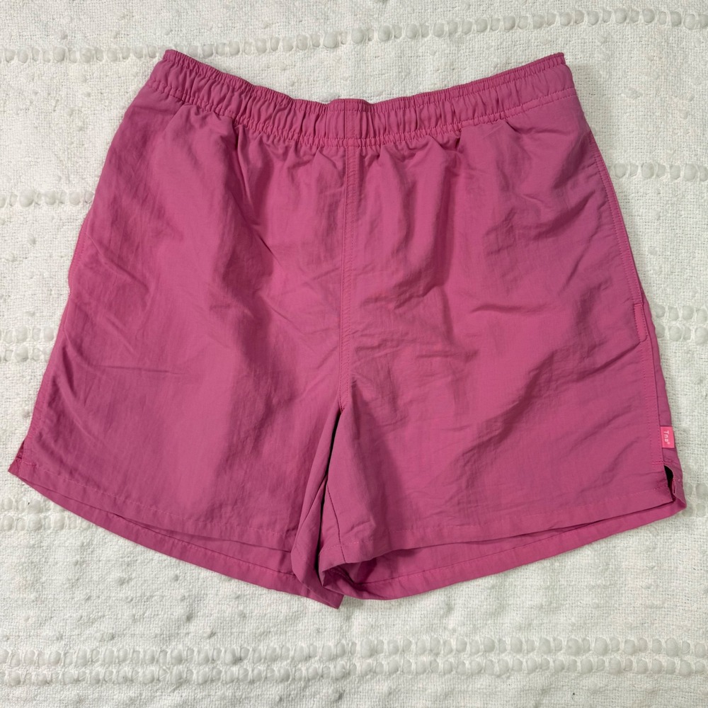 Tna Aritzia Life 5" Shorts Pink Recycled Nylon Athletic Running Womens Medium